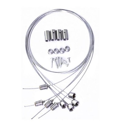 Set mit 4 Kabeln für LED-Panel - 1 Meter, einfache Einstellung