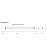 LEDlife 50W Philips LED Wachstumsleuchte - 112,5 cm, RA95, Vollspektrum, IK05, IP65