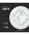 24W Runde LED-Deckenleuchte - Ø35cm, CCT, 3 Lichtfarben