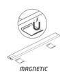Slimline LED Unterbauleuchte Mit Sensor, CCT, Dimmbar - 800 mm