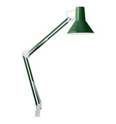 Jensen Architektenlampe für E27 in Grün - Nielsen Light