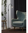 Twist LED Stehleuchte 3W mit Touch-Dimmer in Schwarz - Nielsen Light