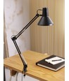 Jensen Architektenlampe für E27 in Schwarz - Nielsen Light