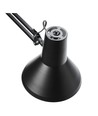 Jensen Architektenlampe für E27 in Schwarz - Nielsen Light
