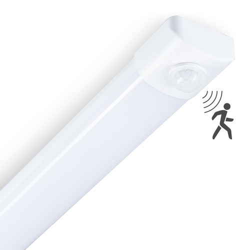 High-Lumen LED Armatur 36W Mit Sensor in 4000K, IP40, 230V - 120cm