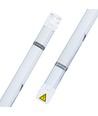 High-Lumen LED Armatur 36W Mit Sensor in 4000K, IP40, 230V - 120cm