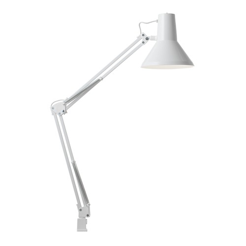 Jensen Architektenlampe für E27 in Weiß - Nielsen Light