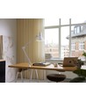 Jensen Architektenlampe für E27 in Weiß - Nielsen Light