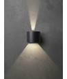 BONITO Außen LED Wandleuchte 10W, IP65, Dimmbar - Schwarz