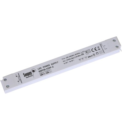 Qualitäts 12V Slim LED Driver 30W - Snappy