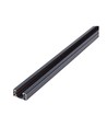 LEDlife 1,5 Meter Schiene für Schienenstrahler - Schwarz, 1-phasig, 1F3W, komplett mit Anschluss und Endkappe
