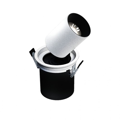 IN OUT - Modell M - Einbau-Downlight, 12W 36° 100x110 mm, Weiß