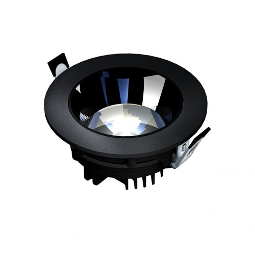 Modell L - Einbau-Downlight, verstellbare Richtung, 20W 30° 160x70 mm, Schwarz, ohne Leuchtmittel