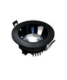 Modell L - Einbau-Downlight, verstellbare Richtung, 20W 30° 160x70 mm, Schwarz, ohne Leuchtmittel