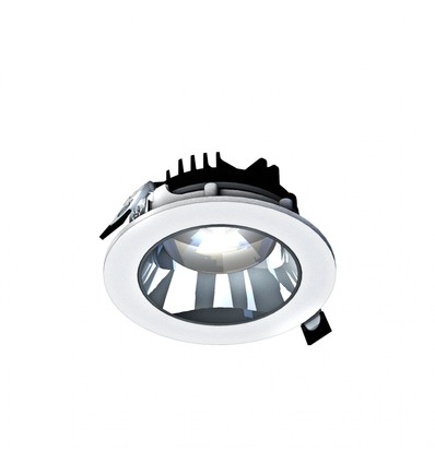 Spiegel - Modell M - Einbaustrahler, einstellbare Richtung 14W 30° 130x58 mm weiß ohne Lichtquelle