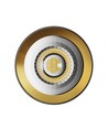 Chloe Variosa GU10 Aufbaumontage GU10 - 230V, IP20, 55x100mm, schwarz / gold, rund, ohne Leuchtmittel
