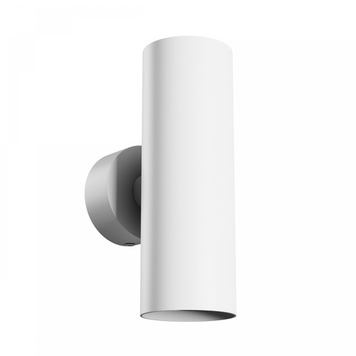 Squalla Variosa Tubo 2xGU10 - Wandleuchte ohne Leuchtmittel, 230V, IP20, 55x160x90mm, weiß, rund