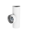 Squalla Variosa Tubo 2xGU10 - Wandleuchte ohne Leuchtmittel, 230V, IP20, 55x160x90mm, weiß, rund