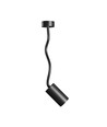 GU10 Wandleuchte mit Flexarm - Schwarz, IP20