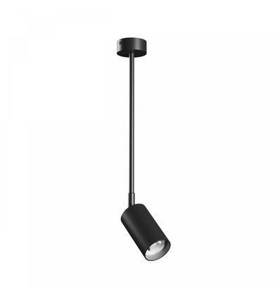 VARIOSA GU10 Deckenspot - Schwarz, Aluminium, für 1x GU10, IP20 Innenbereich