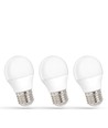 3er-Pack E27 6W LED-Leuchtmittel - G45, warmweiß