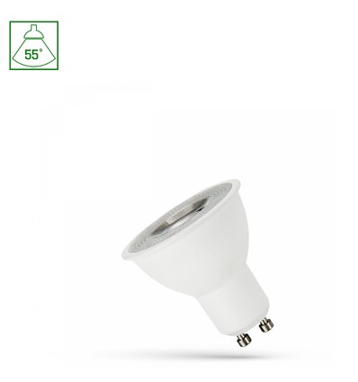 LED GU10 4W - 230V, 55°, Neutralweiß, Mit Linse, Spectrum