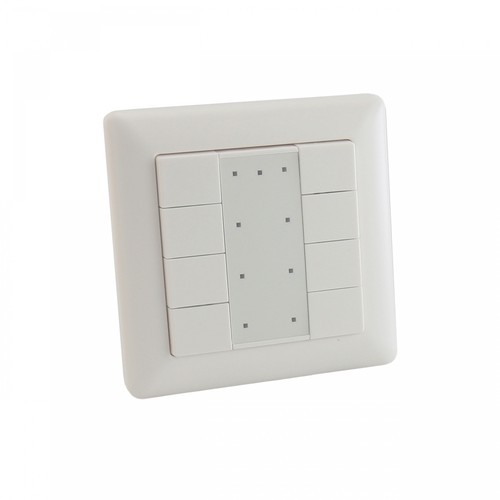Wand-Drucktastenpanel - 8 DALI-Tasten