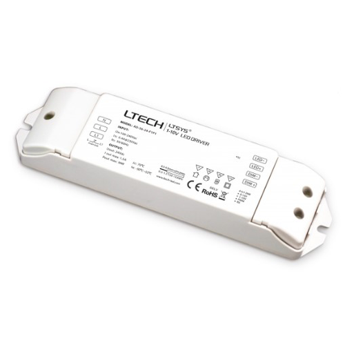 36W / 24V DC dimmbares Netzteil - 1.5A, IP20, 1-10V