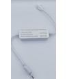 Stecker für 230V LED-Streifen (Typ X-2) - Flimmerfrei, inkl. Endkappe, nicht dimmbar, 230V