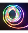 2,5m RGBIC Neon Flex Komplett-Set - USB, Bluetooth App, Fernbedienung, inkl. Montage, 7x15 Neonflex