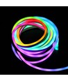 2,5m RGBIC Neon Flex Komplett-Set - USB, Bluetooth App, Fernbedienung, inkl. Montage, 7x15 Neonflex