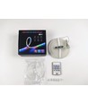 2,5m RGBIC Neon Flex Komplett-Set - USB, Bluetooth App, Fernbedienung, inkl. Montage, 7x15 Neonflex
