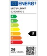 High-Lumen LED Leuchte 36W in 4000K, IP40, 230V - 120 cm