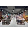 85W 3-Phasen Shoplight Ladenbeleuchtung - 155lm/W, 120 Grad einstellbarer Abstrahlwinkel, Schwarz