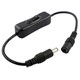 Schalter mit DC-Stecker - 12V (120W), 24V (240W)