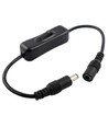 Schalter mit DC-Stecker - 12V (120W), 24V (240W)