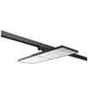 60W 3-Phasen Shoplight - 166lm/W, 90 Grad Abstrahlwinkel, Schwarz, LED-Board, Ladenbeleuchtung