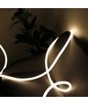 5m Neon Flex Tube - 230V, warmweiß, D16 Neon Komplettset, Dekoration