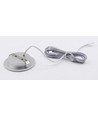 2,5W Ø6,8cm Cabi68 Möbeleinbaustrahler RA91 - 12V DC, Lochausschnitt: Ø5,5 cm, Maße: Ø6,8 cm, Edelstahl gebürstet
