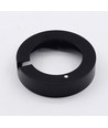 Aufbauring - Schwarz, passend für Reco und Cabi Möbel-Einbauspots, Ø6,9 cm