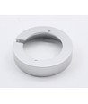 Aufbauring - Gebürsteter Stahl, passend für Reco und Cabi Möbelspots, Ø6,9 cm