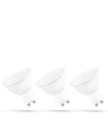 3er-Pack GU10 6W LED-Spot - Warmweiß, mattiert
