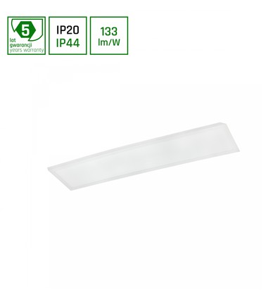 30x120 LED Panel, 30W - 120lm/W, IP44, 4000K, 5 Jahre Garantie