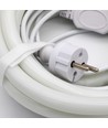10m Neon Flex Tube für Inneneinrichtung - 230V, warmweiß, D16 Neon Komplettset
