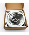 10m Neon Flex Tube für Inneneinrichtung - 230V, warmweiß, D16 Neon Komplettset