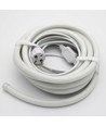 10m Neon Flex Tube für Inneneinrichtung - 230V, warmweiß, D16 Neon Komplettset