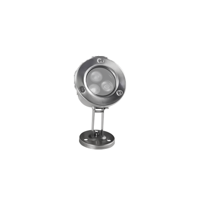 LEDlife Teich-/Pool-Spot - 3W, rund, Edelstahl, IP68, 24V AC/DC