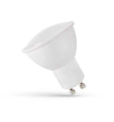 GU10 1,5W LED-Spot - Milchweiße Front