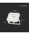 10W LED-Fluter - Samsung LED-Chip, Arbeitsleuchte, Außenbereich