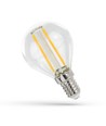 E14 1W LED Tropfenlampe - G45, Filament, Klarglas